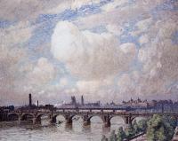 Emile Claus - Waterloo Bridge in the Sun